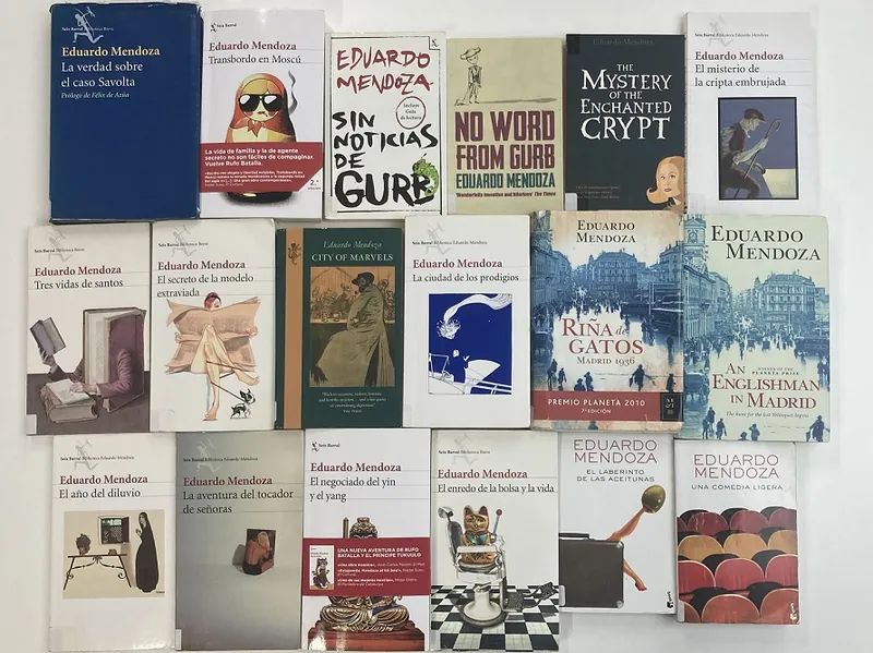 6 novelas cómicas de Eduardo Mendoza que no puedes dejar de leer. Novelas divertidas españolas